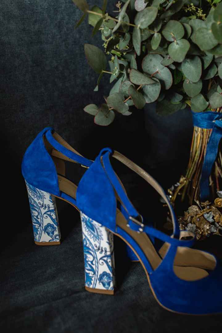 Zapatos azules 💙 2