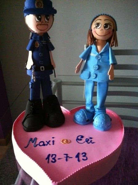 Muñecos para la boda