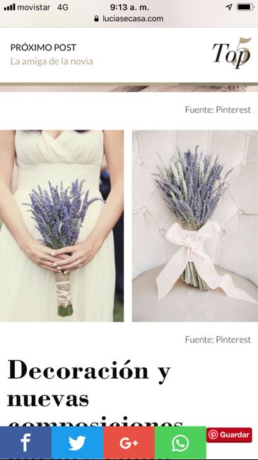 Alternativas al ramo de novia 2