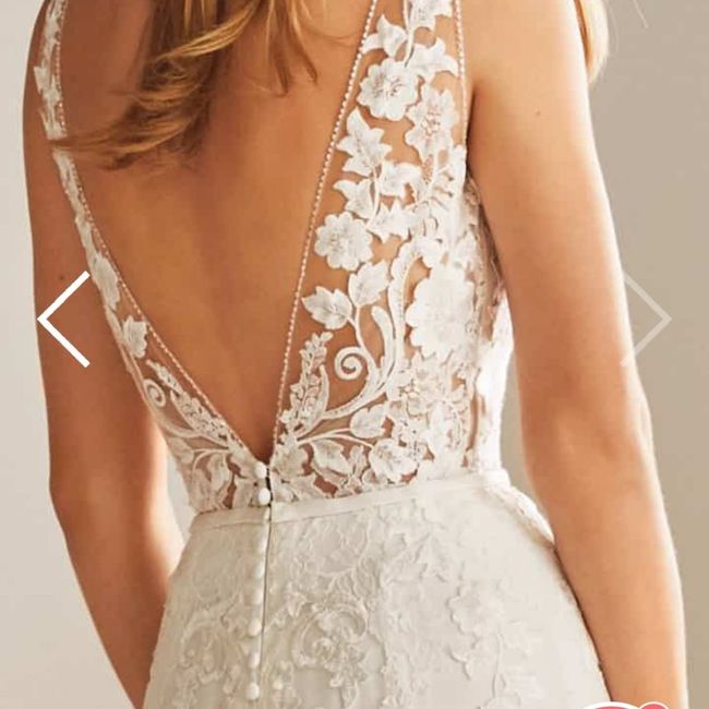¿Cómo es la espalda de tu vestido? 6