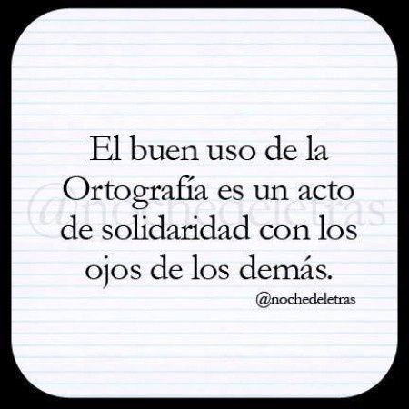 Ortografía