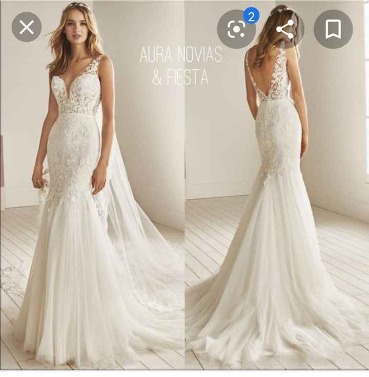 Qué zapatos de novia con falda de vestido de tul?? - 1