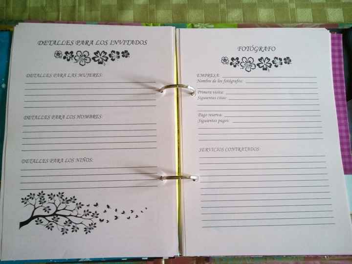 Mi agenda de bodas