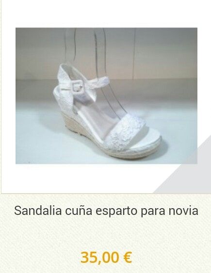 Cuñas de novia tipo yolancris - 2