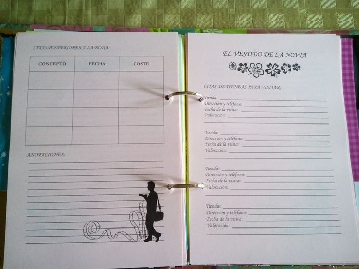 Mi agenda de bodas