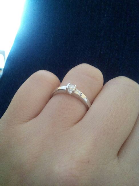 Mi anillo de pedida :) - 1