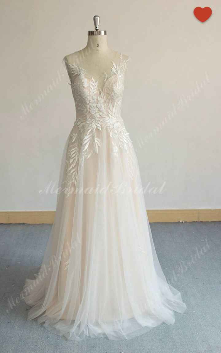 Vestidos de novia página Etsy - 2