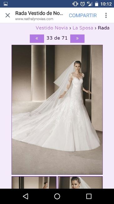 Primera prueba de vestido el 19 de noviembre - 2