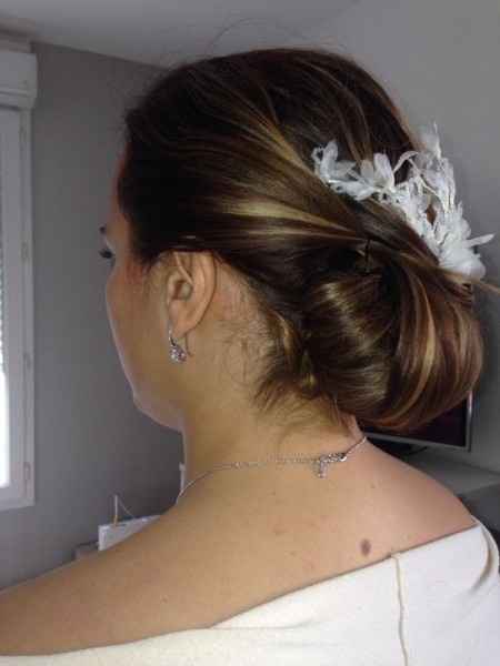 Mi peinado!!!! con tocado!  - 6