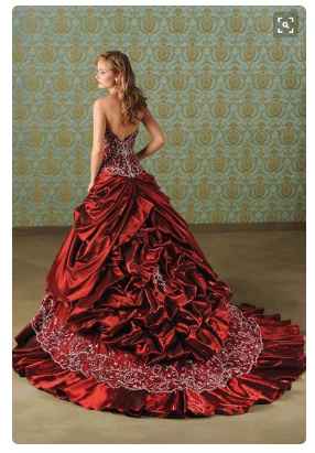 Vestido novia colores 4