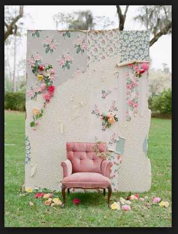 Photocall papel pintado vintage