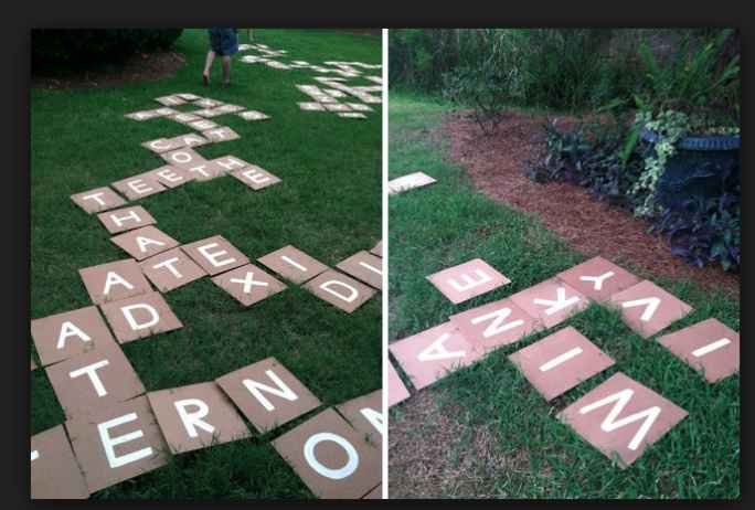 Scrabble gigante