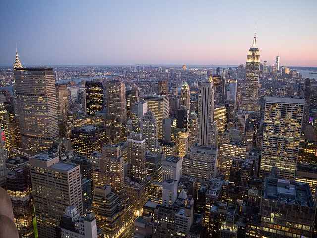 Vistas de Manhattan desde Top of the Rick