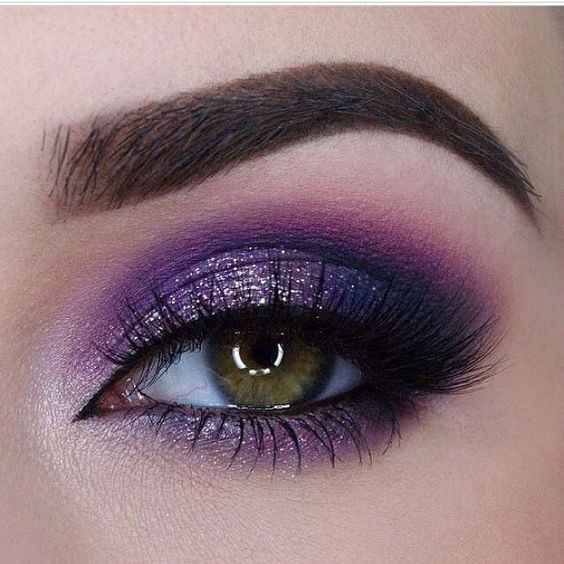 maquillaje ojos lila 6