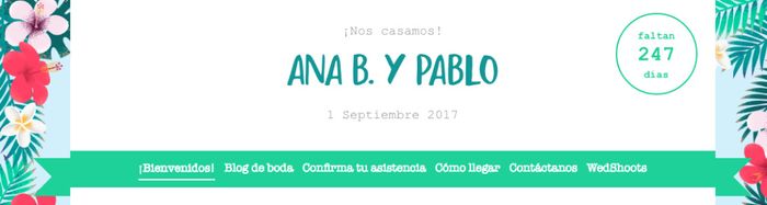 Web de boda en bodas.net