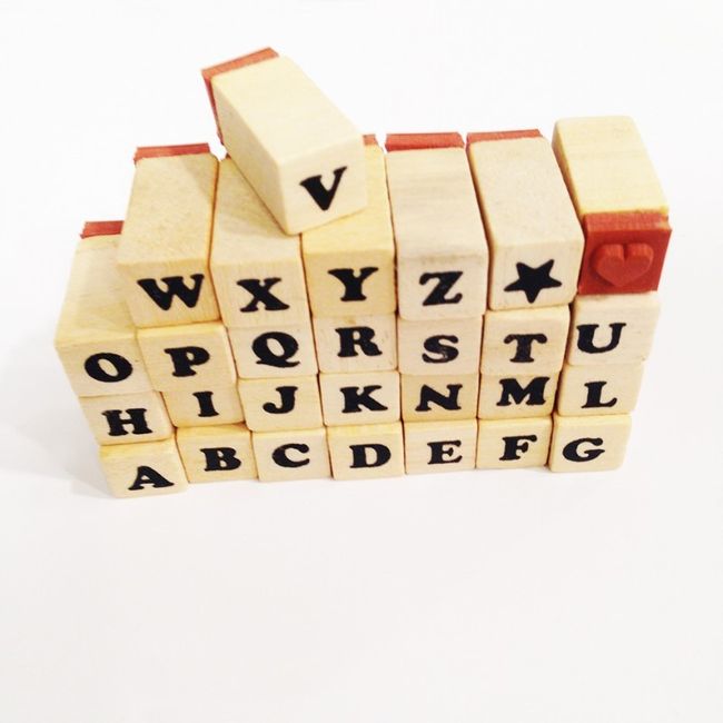 sellos letras