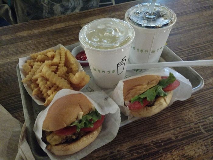 Hamburguesas del Shake Shack