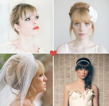 Novias con flequillo 2