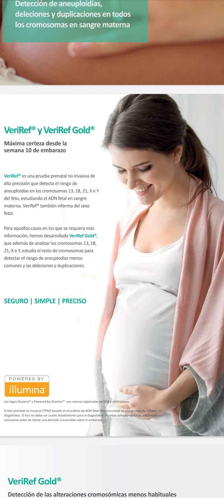 Duda: Test prenatal no invasivo - 1