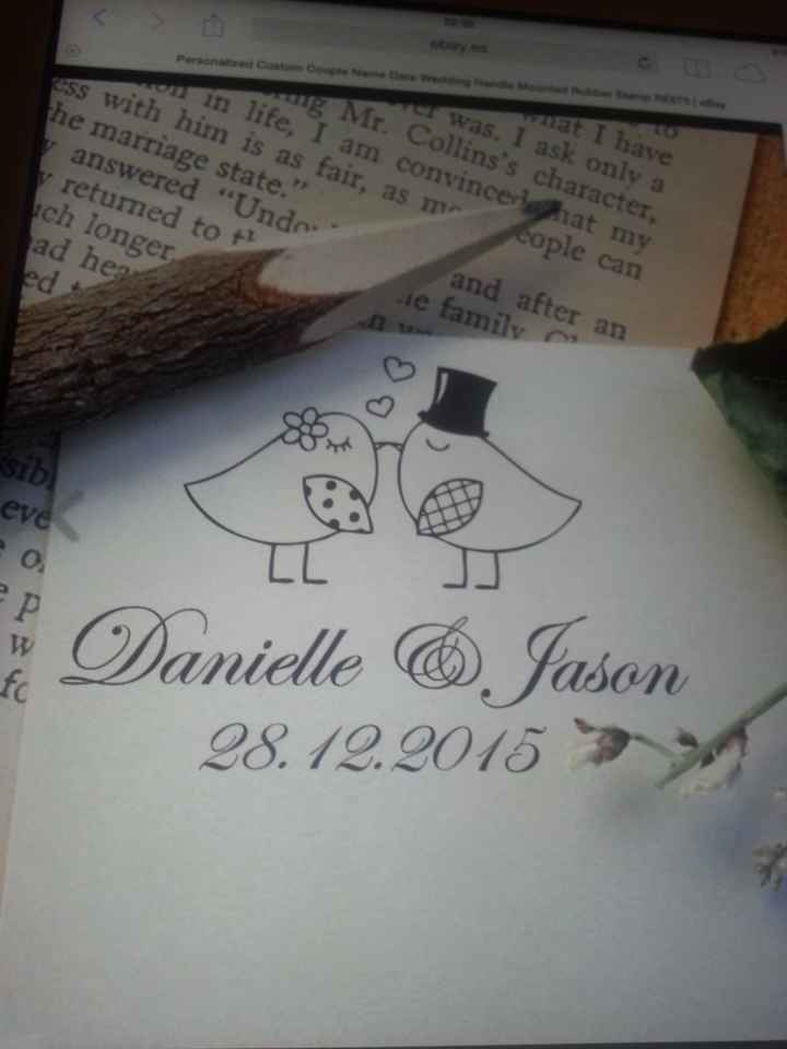 Por fin encontre mi sello personalizado!!!  - 1