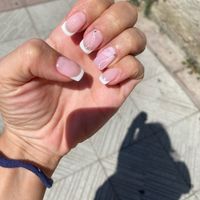 Chicas de la comunidad: manicura francesa en ¿ ballerina, cuadradas y ovaladas? - 1
