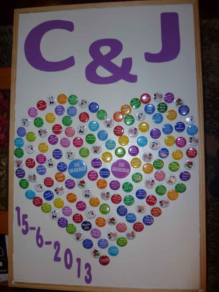 Panel de chapas casi listo