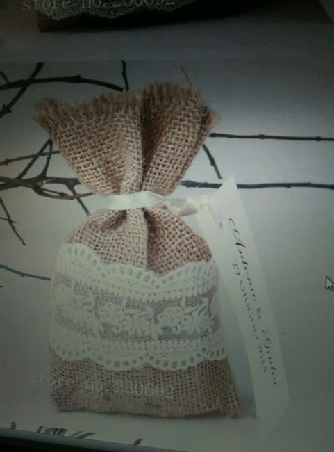 Bolsas para detalles boda - 1