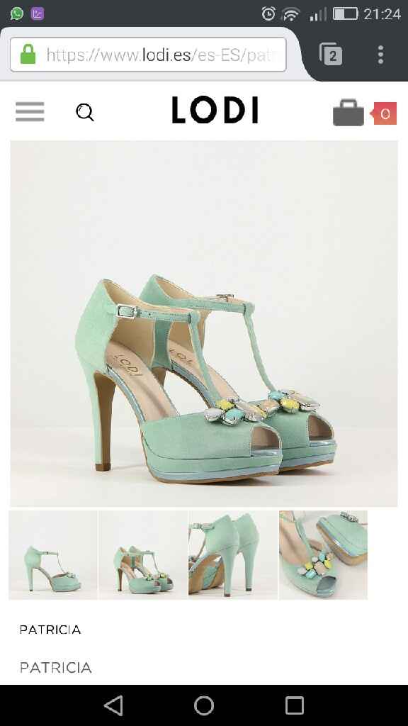 ¿Cuál de estos colores será el de tus zapatos? - 1