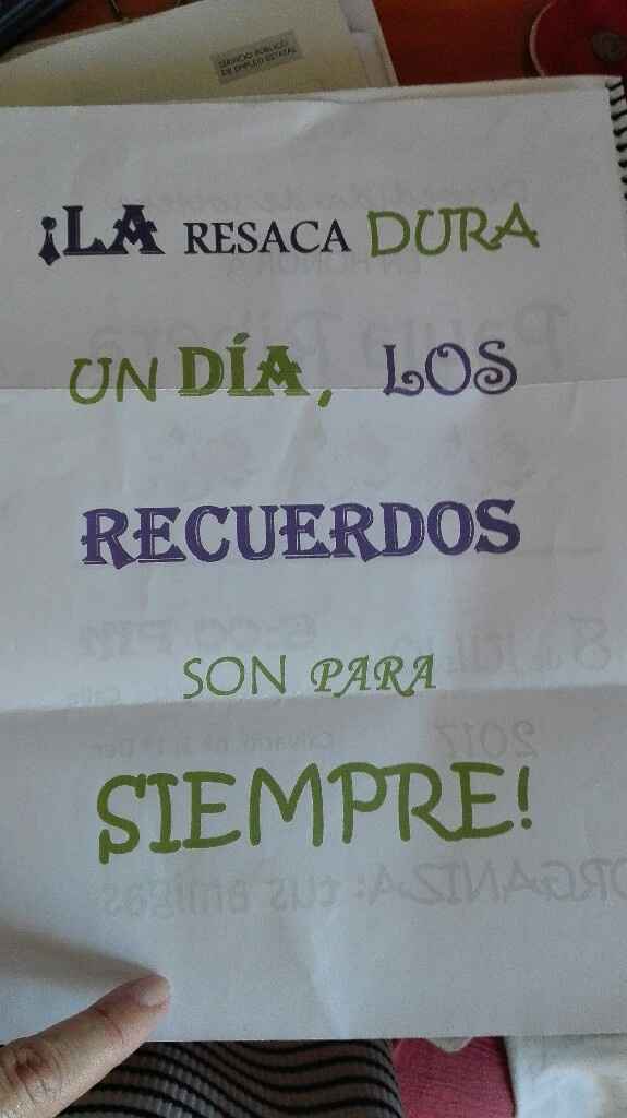 Primera despedida... - 1