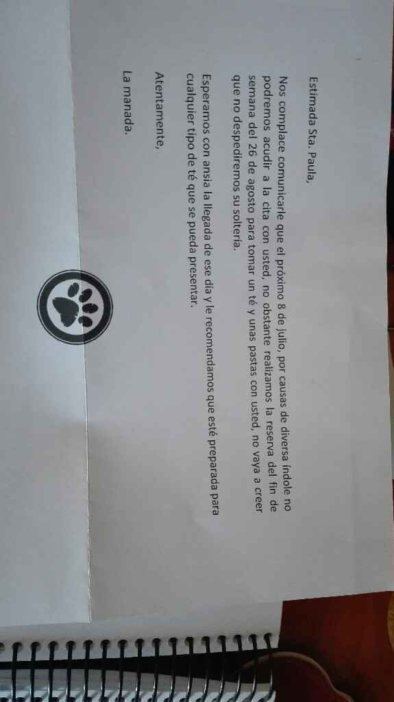 Y la ultima.carta recibida... - 1