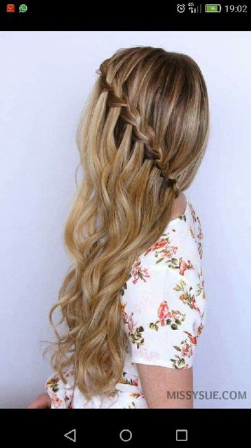 Peinado pelo suelto - 2