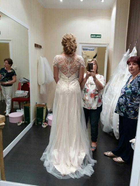 1 prueba de vestido superada!! - 4