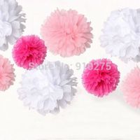 Pompones para decorar los arboles de finca