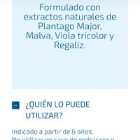 Jarabe tos y lactancia - 1