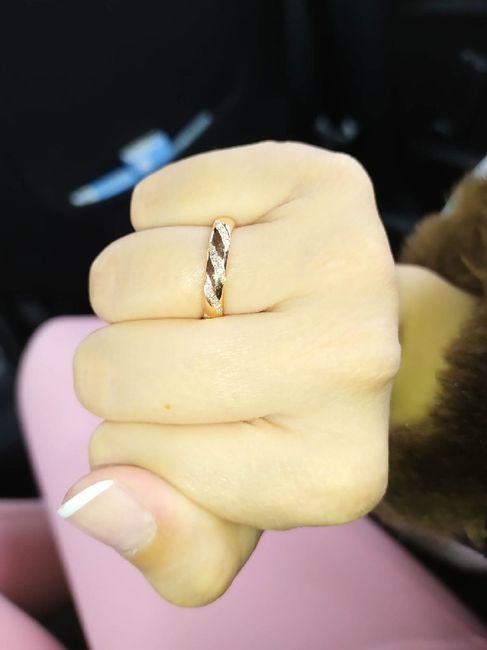 ¿Cuántas ⭐️ le das a estos anillos de oro blanco? 2