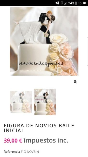 Muñecos tarta - 1
