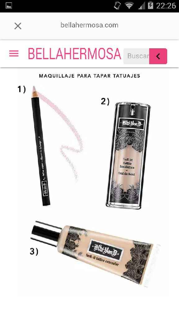 Maquillaje tatuajes - 1
