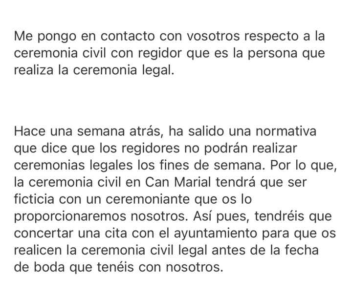 Ceremonia civil legal - 1