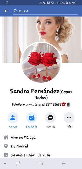 Copas cava novios Mickey y Minnie 3
