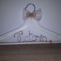 Regalitos de mis primos perchas y letras! - 1