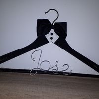 Regalitos de mis primos perchas y letras! - 2