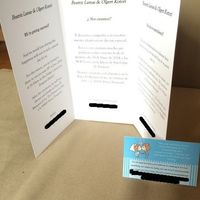 invitacion boda 3 idiomas