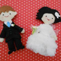 Broche novios