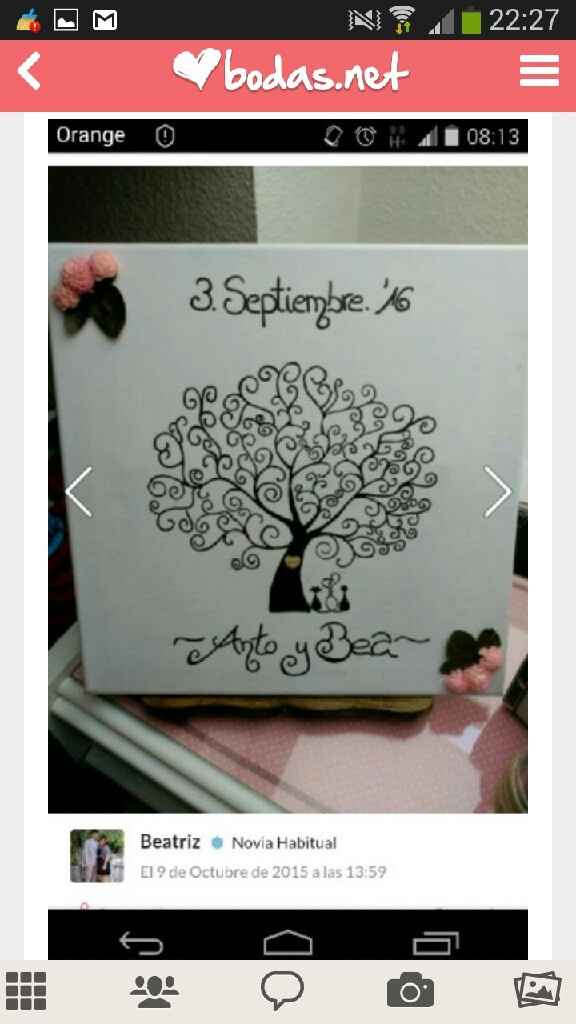 Arbol de huellas - 1