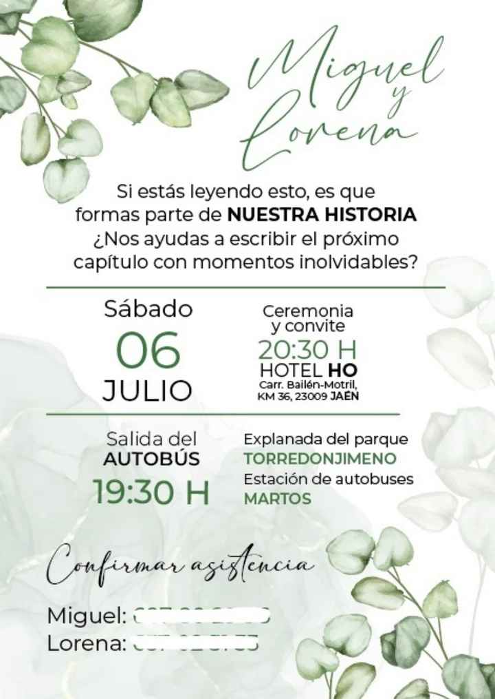 Nuestras invitaciones - 2