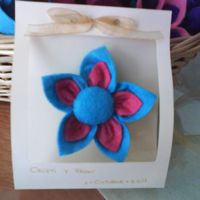 FLOR DE FIELTRO 1