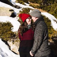 Preboda en la nieve