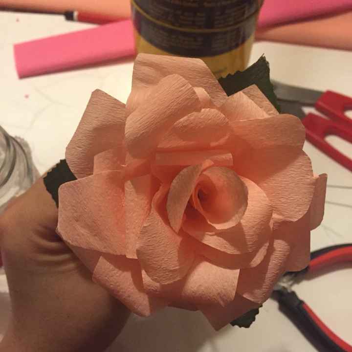 Flores de papel para decorar - 2