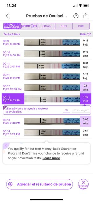 Duda test ovulación 1