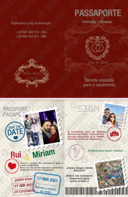 Invitaciones personalizadas 100% 4